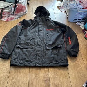 Snap On Tools Official Merchandise Parka Jacket Mens Hooded Winter Coat Large - Picture 1 of 6