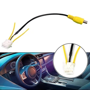 For RCA 10Pin Rear View Camera Cable Adaptor for Vehicle Stereo Systems - Picture 1 of 12