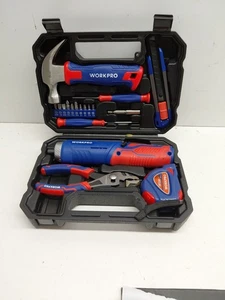 WORKPRO Juego de Herramientas Destornillador Eléctrico Giratorio 3.7V 18PC Kit de Herramientas Portátil para el Hogar - Imagen 1 de 2