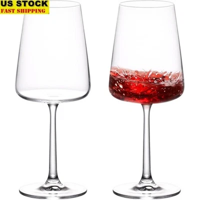 Conjunto ergonômico de taças de vinho tinto casa bar festas casamentos eventos especiais novo - Imagem 1 de 4