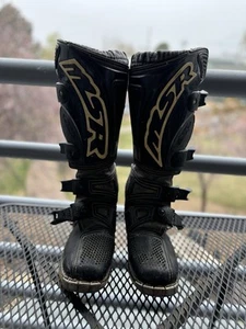 MSR Motocross Boots Men’s 6 / Youth 6 EU 39 Black Off-Road Dirt Bike Racing MX - Picture 1 of 19