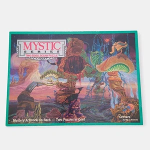 Mystic Series Two-Sided Jigsaw Puzzle Critters Ray L. McGinnis Artwork Art 1990 - Picture 1 of 8