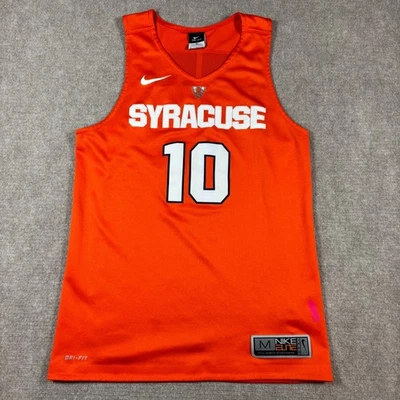 Camiseta Nike Elite Baloncesto Syracuse Naranja #10 Para Hombre Talla Mediana Foto 1 de 4