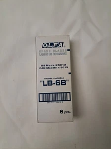 HOJAS DE REPUESTO OLFA LB-6B # 5013 36 CUCHILLAS - Imagen 1 de 2