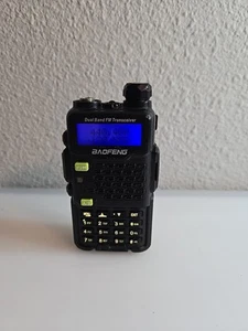 BAOFENG UV-5R Dual Band Two Way Radio (Black), 144-148MHz & 420-450MHz Read Desc - Picture 1 of 4