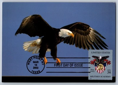 #3560 US Military Academy West Point FDC Maxi Card - Image 1 of 2