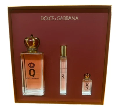 DOLCE&GABBANA Dolce & Gabbana Q Eau de Parfum Set - 100 ml & EDP 10 ml & 5 ml Eau de Parfum