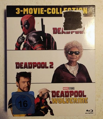 Blu-Ray Marvel Deadpool 3-Movie-Collection 3 Filme  - Bild 1 von 2