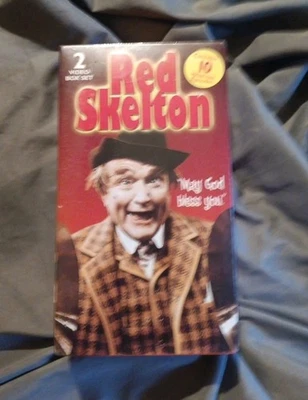 Red Skeleton VHS Two Box Set May God Bless You 10 Episodes New Sealed "Awesome" - Image 1 of 3