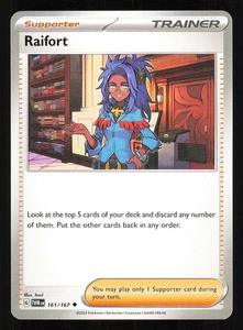 Raifort 161/167 Regular Near Mint Pokemon TCG Twilight Maquerade TWM - Picture 1 of 1