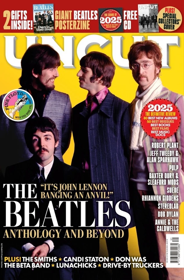 Uncut Magazine (UK) - Review of the Year 2025 - The Beatles Posterzine + Free 15 - Image 1 of 1