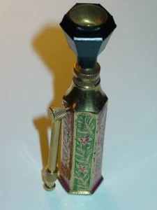 TOBACCO WATER PIPE VINTAGE 1980's HEADSHOP COLLECTIBLE 4.5 inch MADE IN INDIA - Picture 1 of 3