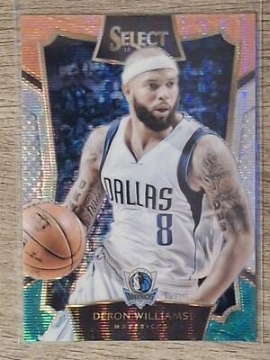 2015-16 Panini Select Concourse Deron Williams Tri-Color Prizm #13 - Image 1 of 2