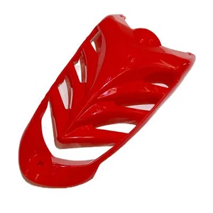 RED Head Light Cover Surrounder Fender Guard 250cc Dinosaur Quad Dirt Bike ATV - Picture 1 of 4