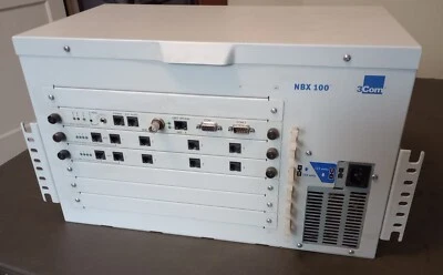 NBX 100 COMMUNICATION PHONE SYSTEM 3Com  Businesses & Remote Used - Image 1 of 4