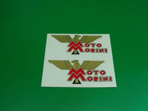 MOTO MORINI LOGHI n.3 LOGOS STICKERS - Picture 1 of 1