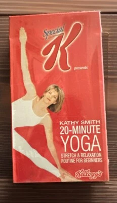 Stretch Relaxation Routine Beginners Special K Kathy Smith Yoga VHS NEW SEALED - Image 1 of 2