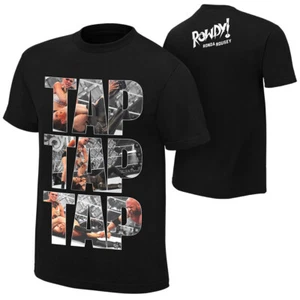 WWE Ronda Rousey "Tap, Tap, Tap" T-Shirt - Picture 1 of 3