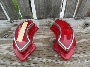 NORS 1962 PONTIAC TAILLIGHT LENSES - Picture 1 of 6