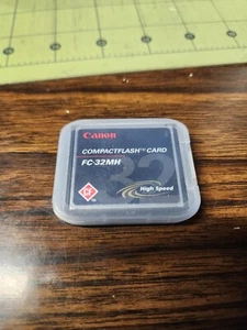 Canon Compact Flash Card FC-32MH. High Speed - Picture 1 of 8