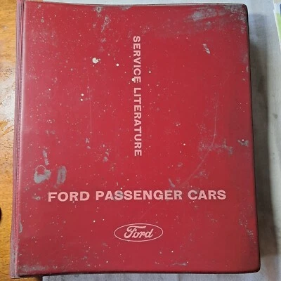 Ford Consul Cortina Literatura de Servicio, Manual Oficial Ford Ring Bound, Años 60 Foto 1 de 4