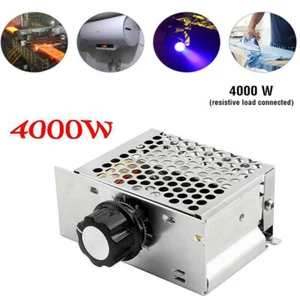 4000W 220V AC Variable Voltage Regulator For Light Fan Speed Motor Controller - Picture 1 of 8
