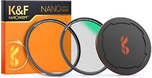 K&F Concept Nano X Magnetic Black Soft Diffusion 1/4 Filter Kit for Camera Lens