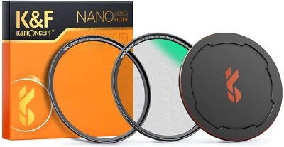 K&F Concept Nano X Magnetic Black Soft Diffusion 1/4 Filter Kit for Camera Lens - Image 1 of 4