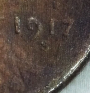 VERY RARE 1917 S LINCOLN WHEAT CENT DDO ERROR - Picture 1 of 6