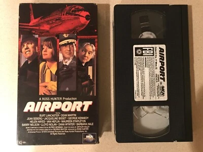 Airport (VHS, 1992) Burt Lancaster, Dean Martin, Jacqueline Bisset - Image 1 of 3