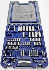 81/155 Pieces Blue-Point BLPGSSC155 Combination Drive SAE/ Metric 155 pc General - Foto 1 di 11