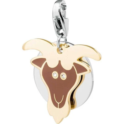Ciondolo Capricorno Donna Sagapo in Acciaio Segno Zodiaco SHA10 S'Agapo - Immagine 1 di 2