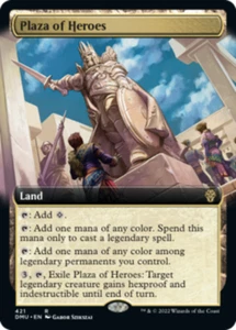 [1x] Plaza of Heroes - Extended Art Near Mint, English DMU Extras MTG Magic - Picture 1 of 1