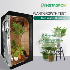 INSTAGROW Premium 1680D Canvas Multiple Sizes Hydroponic Grow Tent with Window