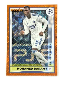 2022-23 Merlin Soccer Orange Mojo Mohamed Daramy 18/25 FC Copenhagen #62 - Picture 1 of 2