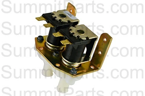 9379-183-012 WATER VALVE 2 WAY 120V WHITE FOR DEXTER, 9379-183-010, 9379-183-001 - Image 1 of 1