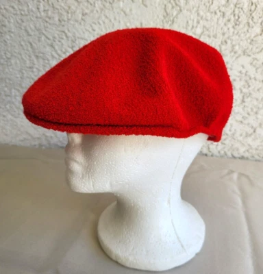 Gorra de colección Kangol azul bermuda 504 roja talla mediana Foto 1 de 4