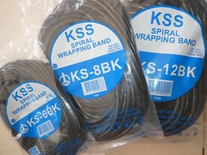 30 metre 3 Sizes Spiral Wrap Cable Binding Hide Tidy Wire Tube Protection KSS - Picture 1 of 7
