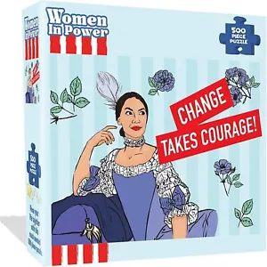 Alexandria Ocasio-Cortez AOC Puzzle 500pc Women in Power Illustration All Ages - Picture 1 of 6