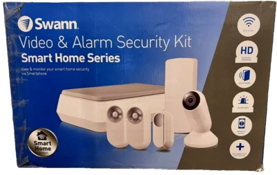 NEW! IN BOX! Swann Video & Alarm Security Kit Smart Home Series SSH-KIT01 - Image 1 of 2