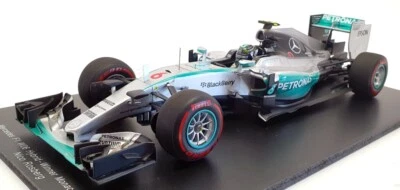 Spark 1/18 Scale 18S174 - 2015 Mercedes AMG W06 Hybrid #6 N.Rosberg 1st Monaco - Image 1 of 4