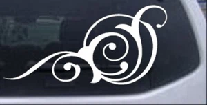 O Swirl 3 Point Car or Truck Window Laptop Decal Sticker - Picture 1 of 32