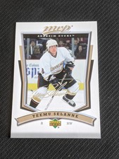 2007-08 Upper Deck UD MVP TEEMU SELANNE#101 Gold Script