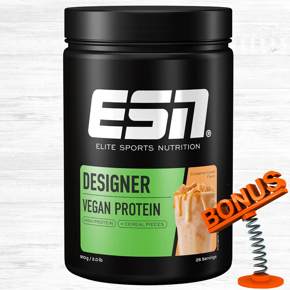 ESN Vegan Designer Protein 900g 39,89 €/kg + Bonus