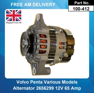 Lichtmaschine für Volvo Penta Marine 2656299 3862612 425299 A0002655299 - Bild 1 von 5