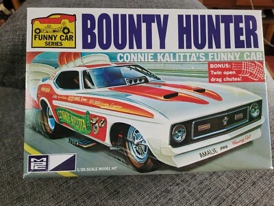 MPC CONNIE KALITTA'S FUNNY CAR "BOUNTY HUNTER" '72 MUSTANG #788 Unbuilt - Image 1 of 4