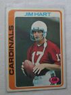 1978 Topps Jim Hart 232 carte à collectionner football