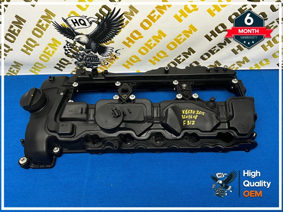 BMW X5 2011-2018 3,5 L N55 cubierta de válvula de motor OEM Foto 1 de 4
