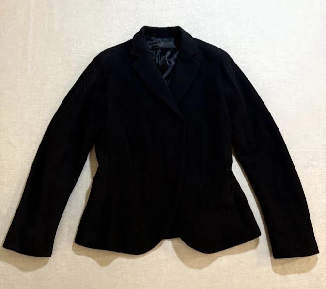 Chaqueta Donna Karan Mujer 6 Negra Manga Larga Corta Oficina Blazer Damas. Foto 1 de 4