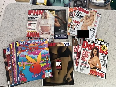 Playboy/FHM/Stuff/Details Magazine collection selling all as one lot as-is - Image 1 of 4